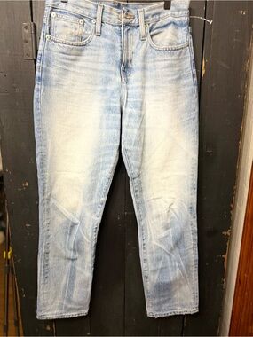 J.Crew Slouchy Boyfriend Jeans in Light Wash 
Size: 25